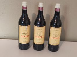 3 FL. Château de VINZEL, grand cru 2019