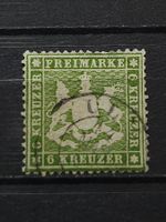 Württemberg Mi-Nr .18 ya Gestempelt Top 140 Fr Geprü