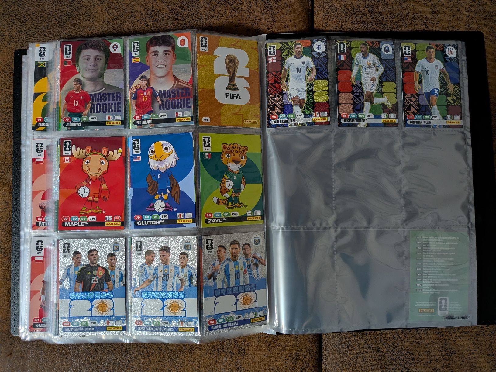 Panini Adrenalyn WM 2026 OMNI SET komplett Codes unbenutzt (Neu (gemäss ...