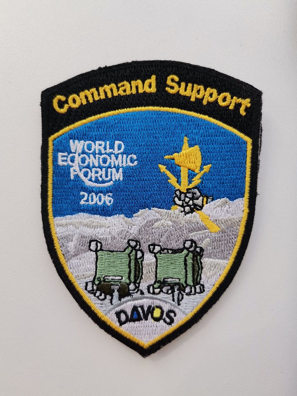Armée suisse Plaquettes & Badges: Badges WEF Command Support 2006 – Neuf (Voir description) à Leytron par fab_rxn7
