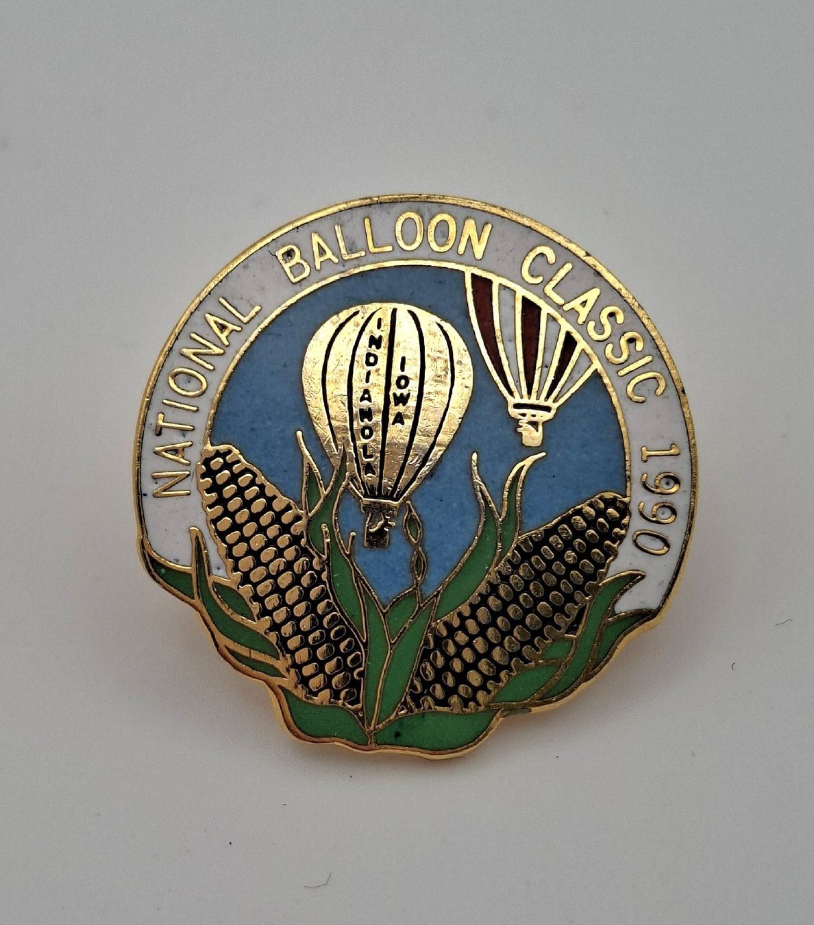 Placchette & Badge: Pin Iowa Ballon Classic 1990 – Usato da Kriens venduto da Wolly85