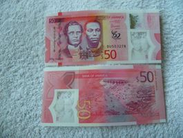Jamaika 50 Dollar 2022/23, P-96, Serie: Unabhängigkeit, Unc