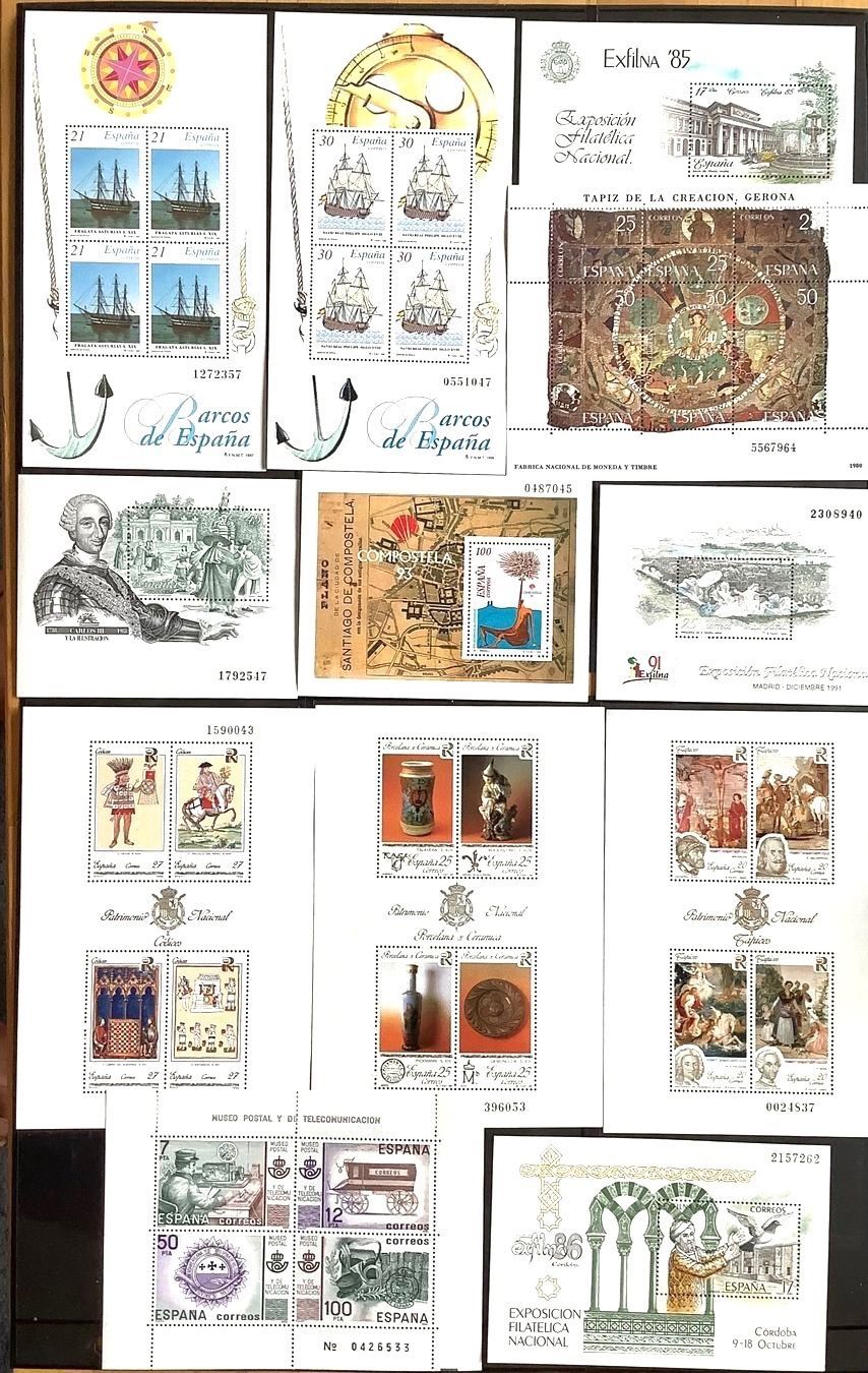 Tutti i francobolli: 1980 - 1997 / Spanien Lot mit Blocks ** – Nuovo (secondo la descrizione) da Liestal venduto da Skunk02