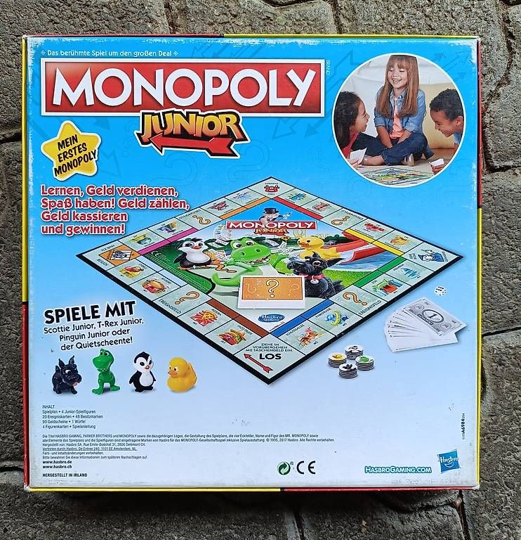 Hasbro Giochi: Monopoly Junior, Hasbro – Usato da Münchenstein venduto da Bouba3 2