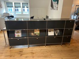 USM Haller Sideboard schwarz – hochwertig, viel Stauraum