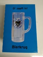 Oktoberfest Bierkrug Glas 0.5 l Bayern