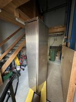 Chromstahl Reinigungsschrank / Putzschrank