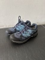 Salomon Wanderschuhe blau Grösse 41.5  Zustand