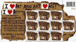2011 Bogen I love Art and Art loves me** postfrisch  KW 35.-