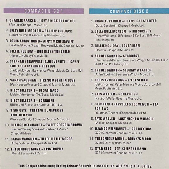 CD: Jazz Greats – Usato da Grüningen venduto da azulverde 1