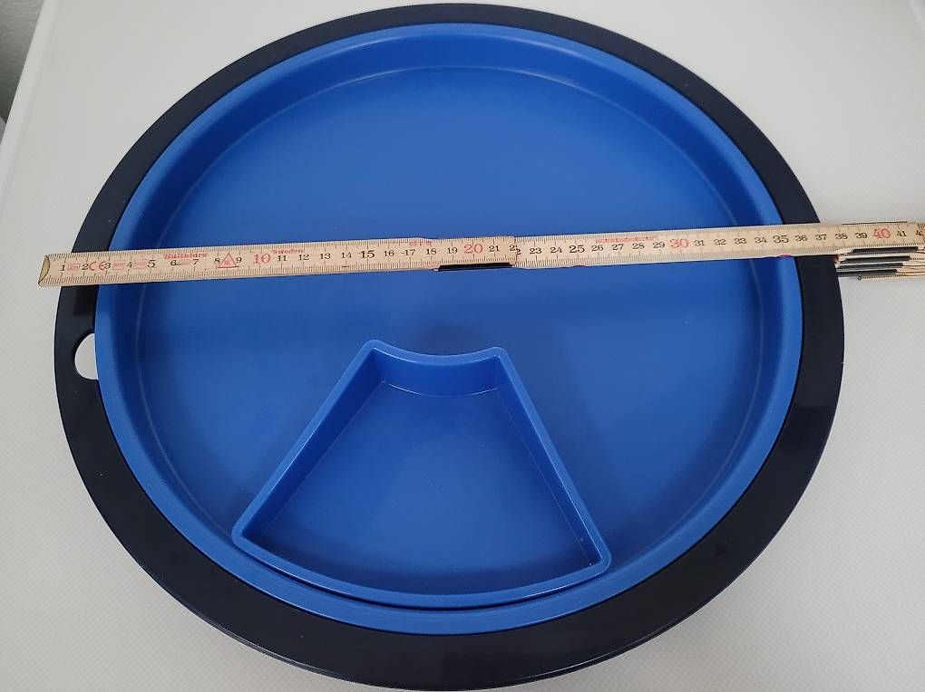 Tupperware Piatti di portata: Tupperware Servierplatte blau Snackteller Set Schale Dose – Usato da Zofingen venduto da Loop_ReSale 4