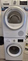 Machine à laver Siemens iQ300 + sèche-linge Siemens iQ500