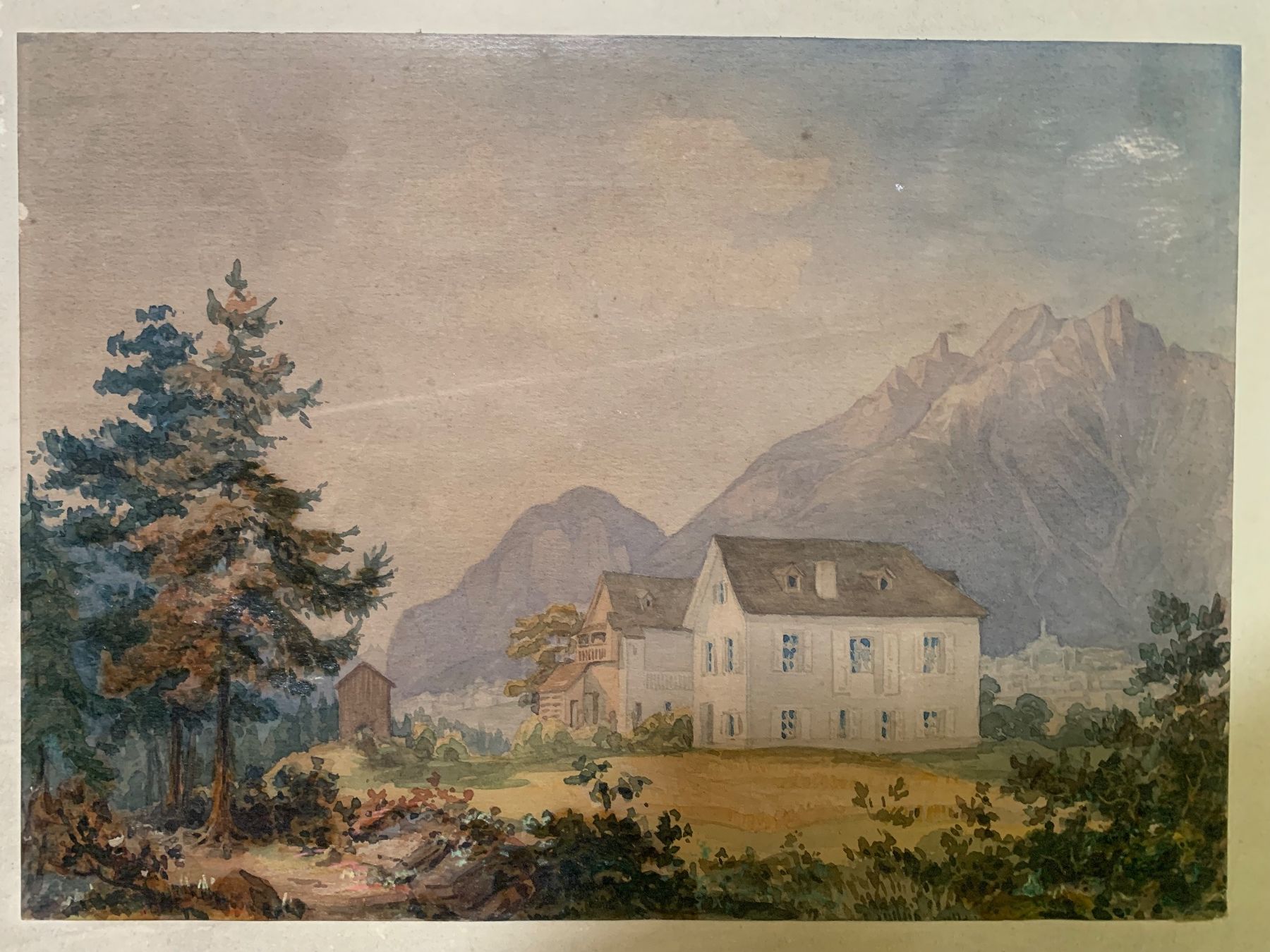 Gemälde: Schweizer Schule 19.jh – Gebraucht aus Wolfhalden von SecondAntique
