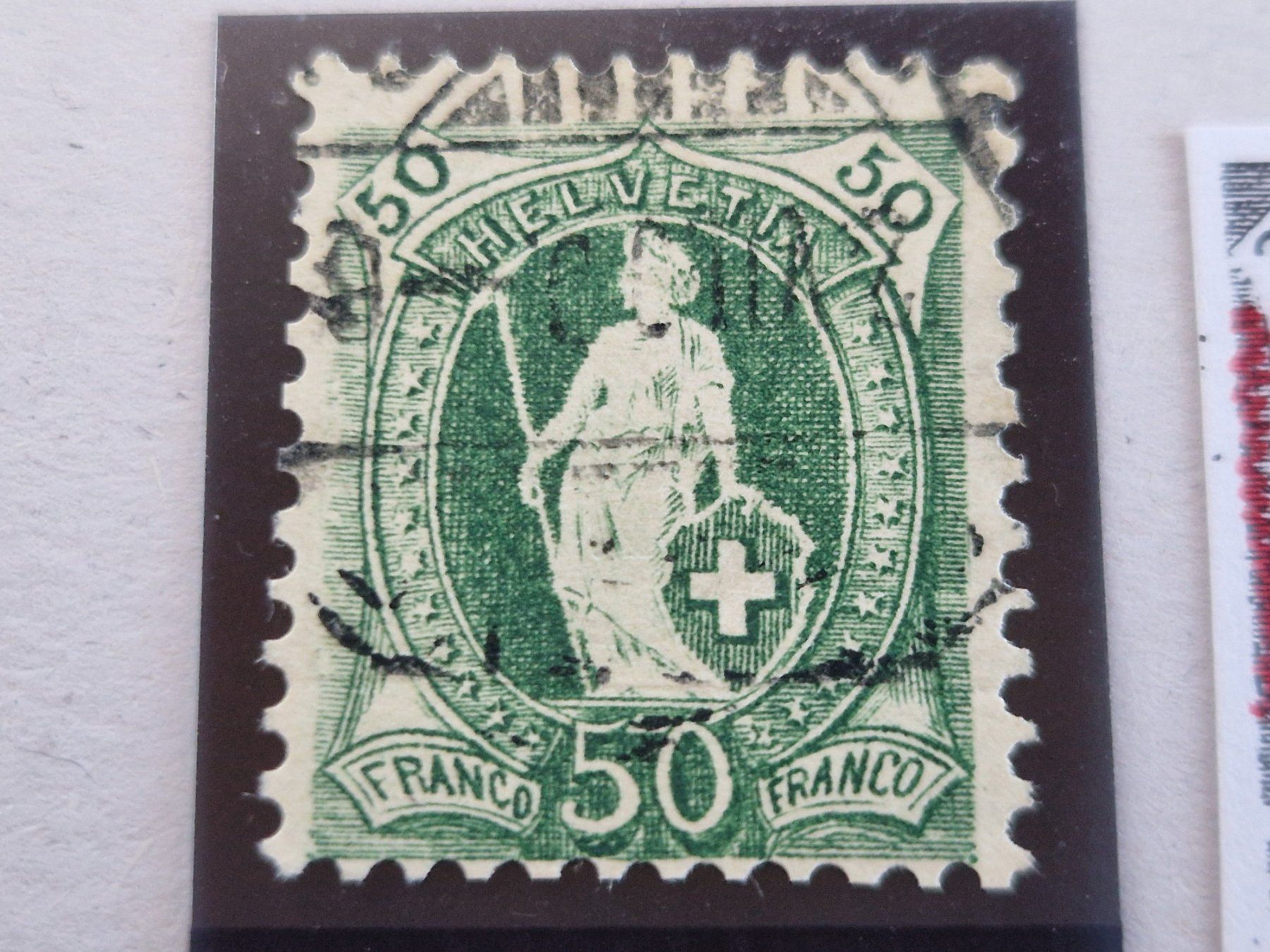 Tutti i francobolli: Stehende 74D.2.41/2.43, ab 1.- – Usato da Burgdorf venduto da Glossy01 1