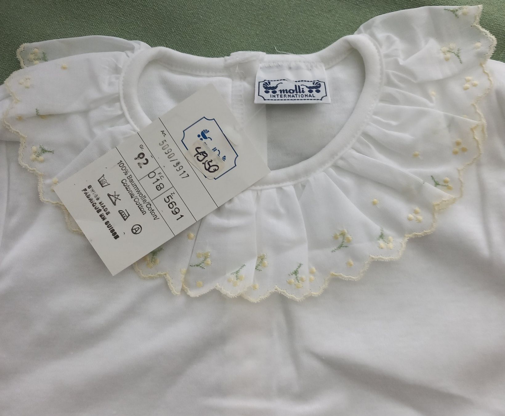 Biancheria intima: Body neuf avec dentelles, Molli, 92 – Nuovo e nell'imballaggio originale da Versoix venduto da Liline2010