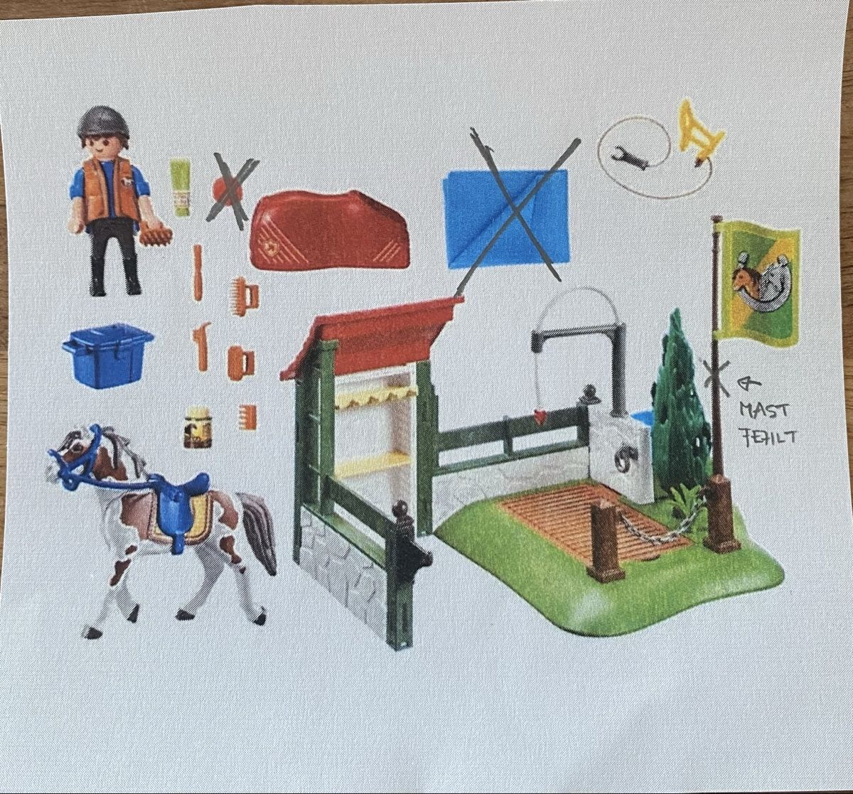 Playmobil Giocattoli: Playmobil Pferdewaschplatz – Usato da Nottwil venduto da Antago 1