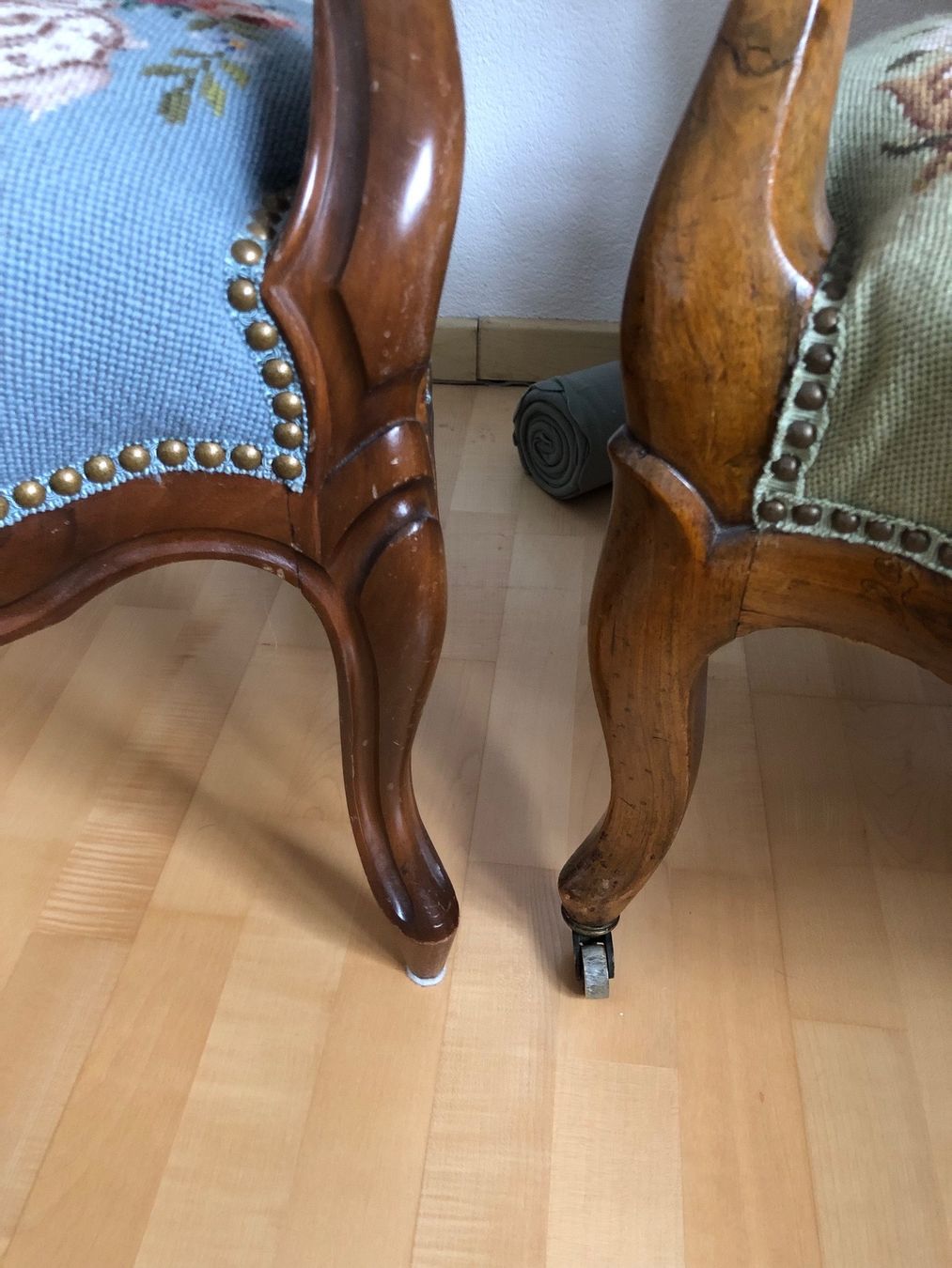 Poltrone: 2 Jugendstil Sessel Vintagemöbel Louis Philipp Stühle Möbel – Usato da Frauenfeld venduto da Babytimmy 5