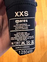 Chaussettes plongée Mares néoprène 3mm taille XXS état neuf