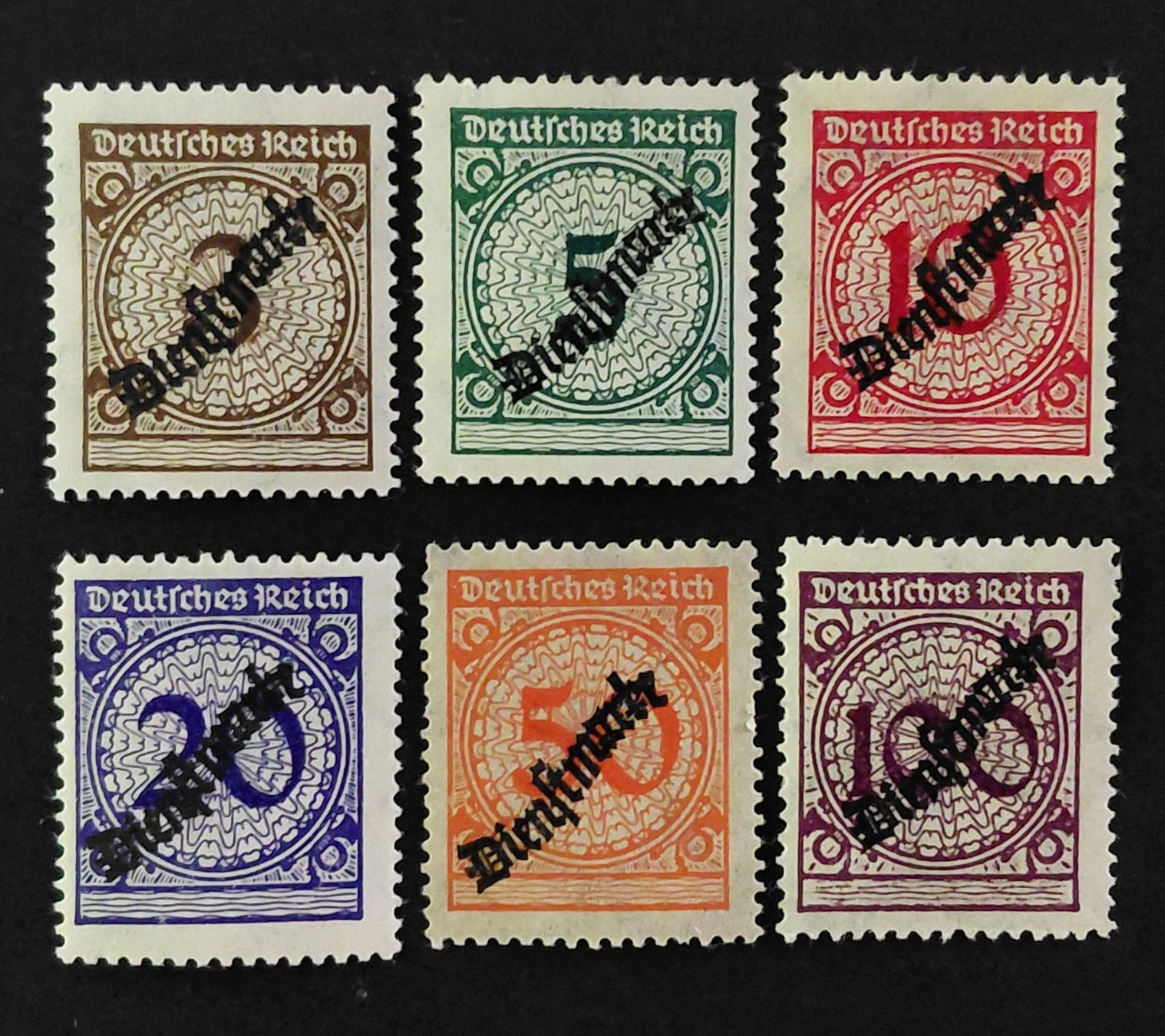 Alle Briefmarken: Deutsches Reich Dienstmarken 1923** – Neu (gemäss Beschreibung) aus Ebikon von smartbox