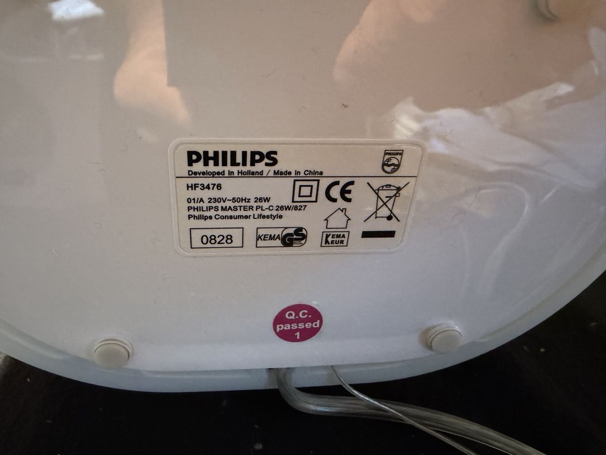 Philips Sveglie: Philips HF3478 Lichtwecker Lampe Wecker gebraucht – Usato da Niederrohrdorf venduto da beniledergerber 4