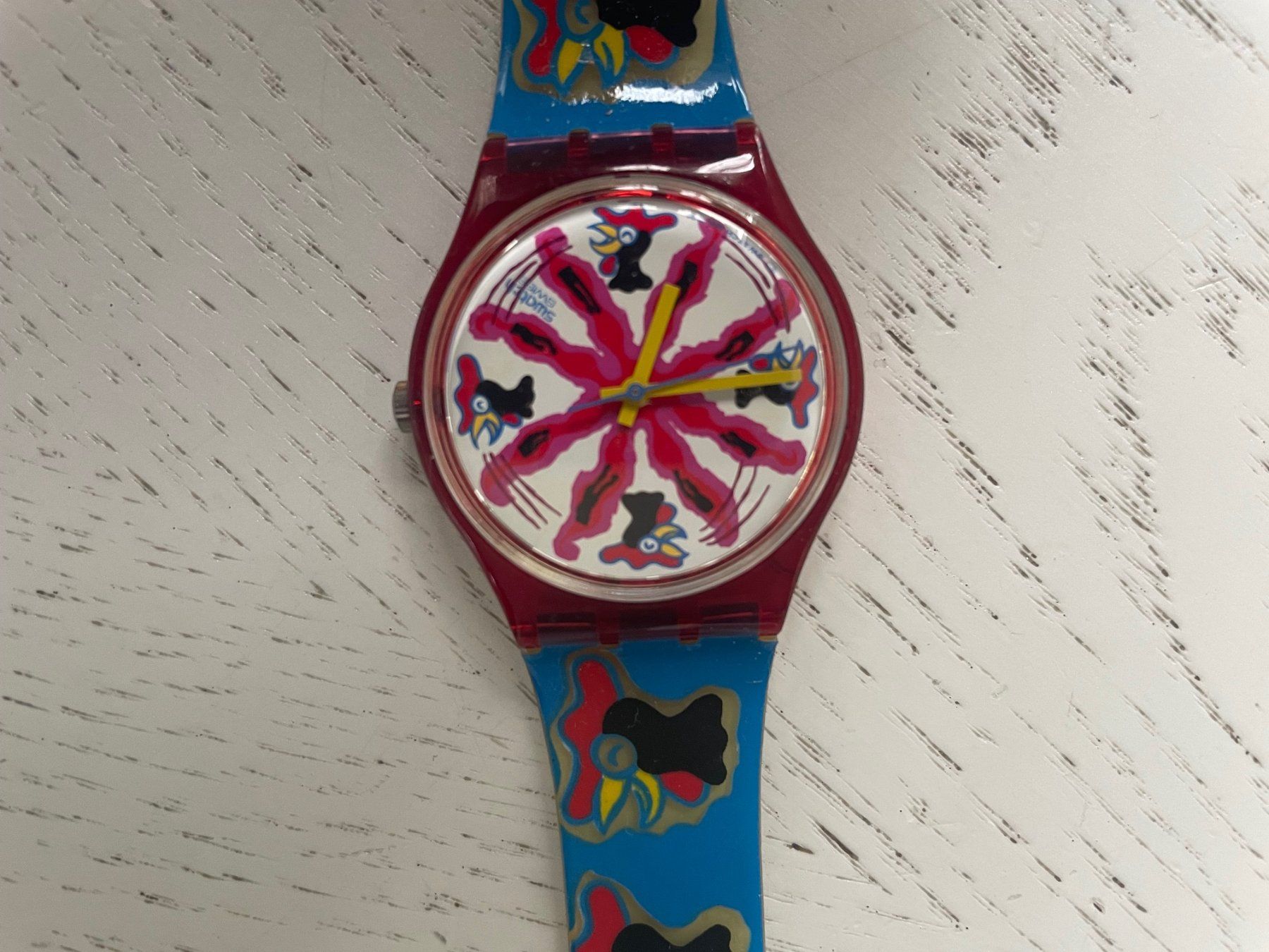 Swatch Orologi: 5 Swatch Uhren 80er, NEU – Nuovo (secondo la descrizione) da Meggen venduto da heli_maesi 5