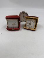 3 Reiseuhren Junghans Swiza Amyral Konvolut gebraucht