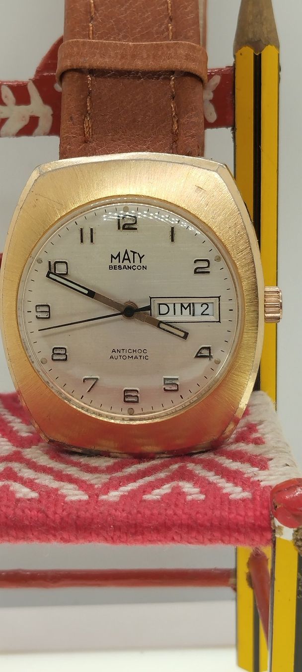 Orologi: montre Maty Besançon automatique – Usato da La Chaux-de-Fonds venduto da jac_9llg