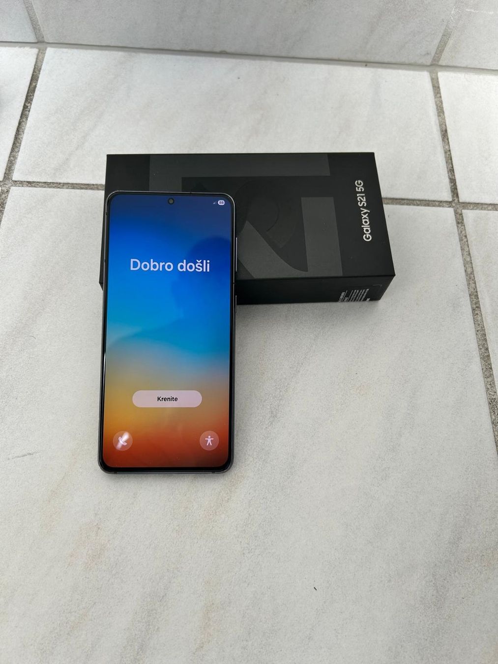 Samsung Handys / Smartphones: Samsung Galaxy S21 5G, 128 GB, Phantom Grau – Gebraucht aus Dättwil AG von Kufo