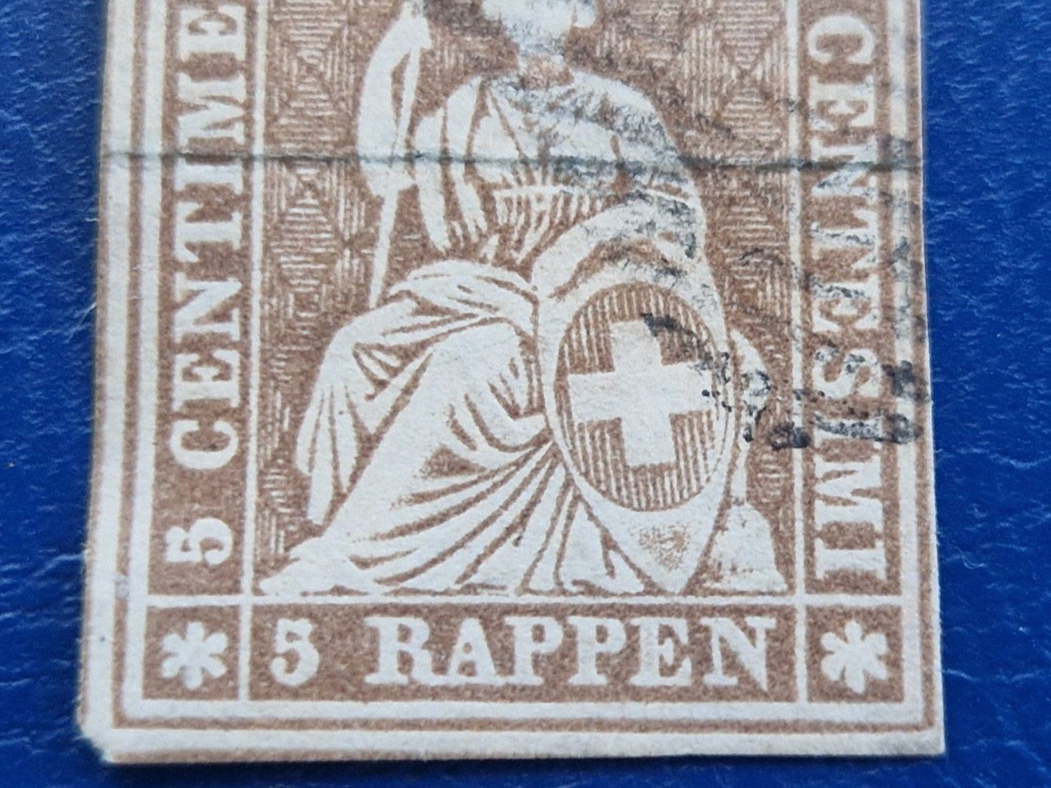 Alle Briefmarken: Strubel 22B, ab 1.- – Gebraucht aus Burgdorf von Glossy01 2