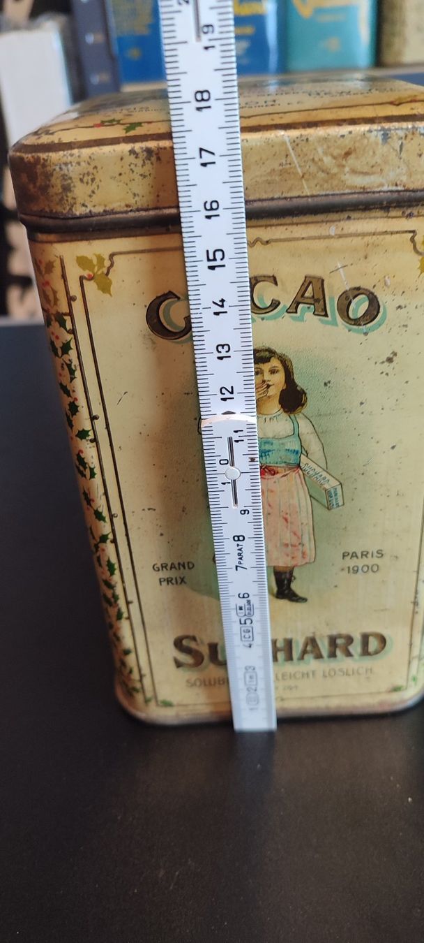 Suchard Barattoli: Wunderschöne Blechdose von Suchard Kussmädchen 2 17 cm – Usato da Gelterkinden venduto da MYSTOREFORYOU4460 7