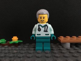Lego City Minifigur - cty1649 - Veterinarian (60380)