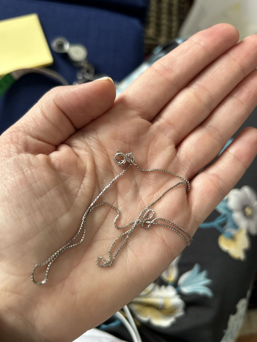 Catenine: Sterling silver necklace – Nuovo (secondo la descrizione) da Biel/Bienne venduto da zit_v5yc 1