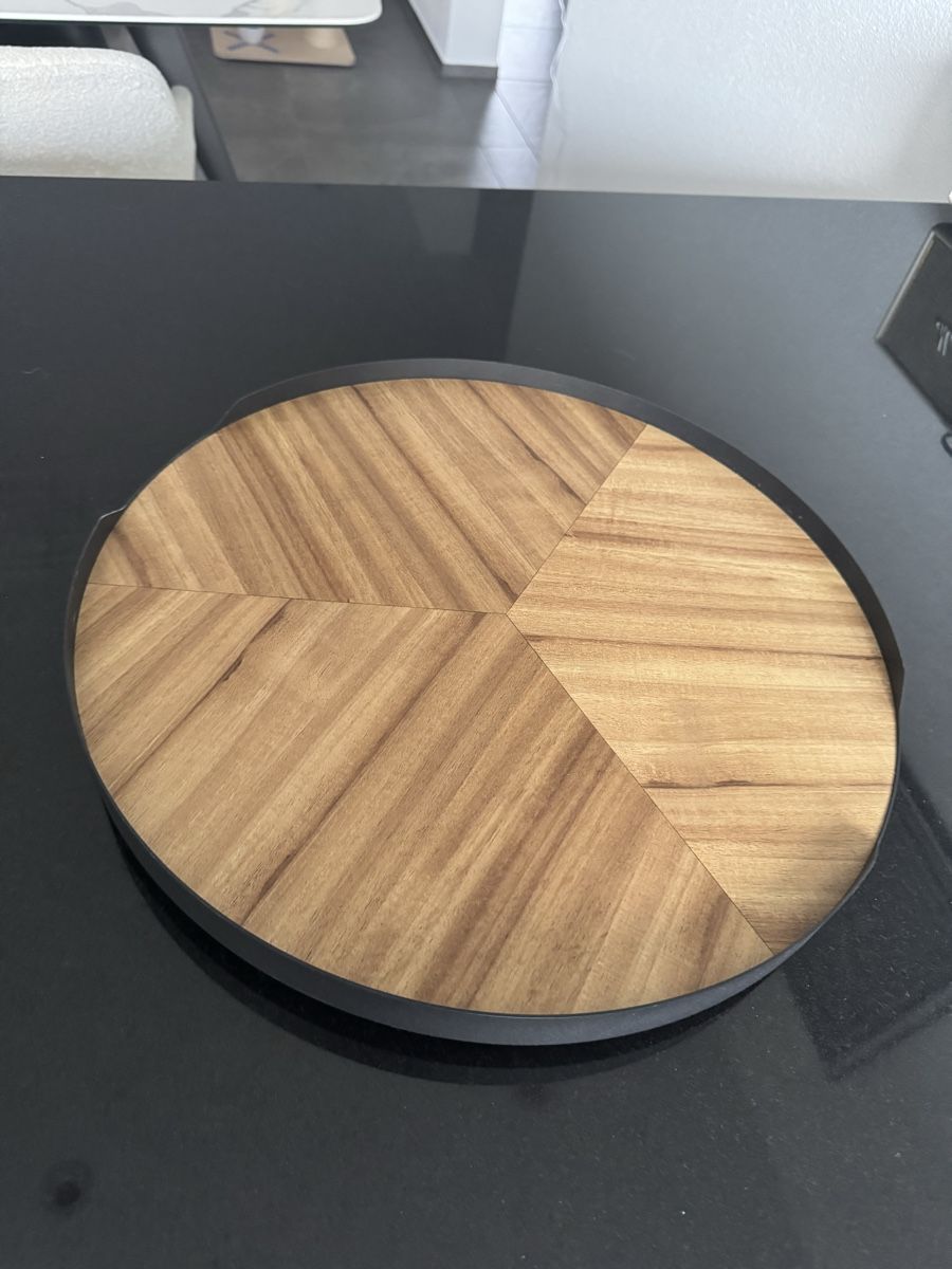 Ikea Servierplatten: Drehplatte Akazienfurnier 42cm – Neu (gemäss Beschreibung) aus Oberbüren von dijbdn