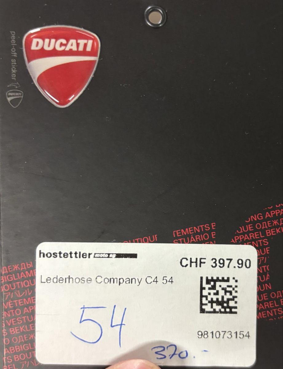 Ducati Kleiderpakete: Ducati Lederkombi, Jacke, Hose, Schuhe und Pullover/Jacke – Neu (gemäss Beschreibung) aus Steffisburg von gio_w2pf 6