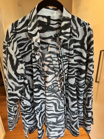 MARCCAIN SPORTS Bluse Grösse 38/ N 2 100% Baumwolle
