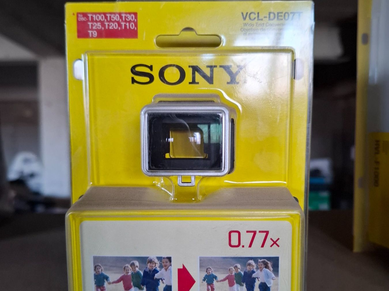 Sony Obiettivi: Sony VCL-DE07T Weitwinkelobjektiv Converter, Neu! – Nuovo e nell'imballaggio originale da Kerzers venduto da Hubihifi