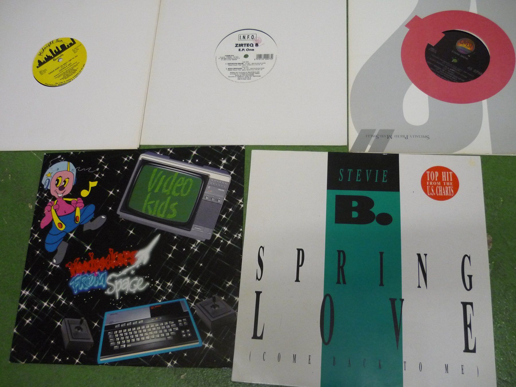 Dischi in vinile: 21 stk Vinyl Disco Top 80er POP Breakdance E Boogie Sammlung – Usato da Beringen venduto da Flatretriever 1