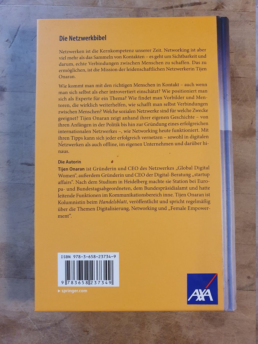 Livres: Die Netzwerkbibel Tijen Onaran Springer – D'occasion à Zürich par loosebone 2