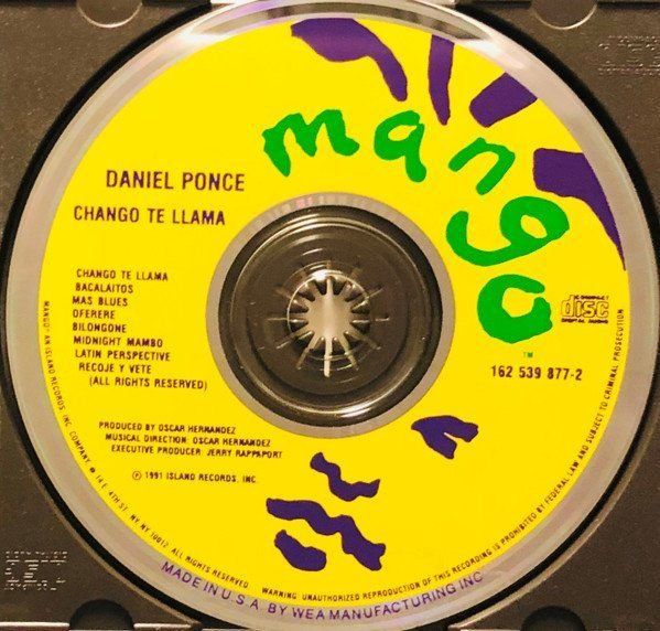 CD: Daniel Ponce - Chango te Llama include "Latin Perspective" – Usato da Unterbäch venduto da buqiq 2