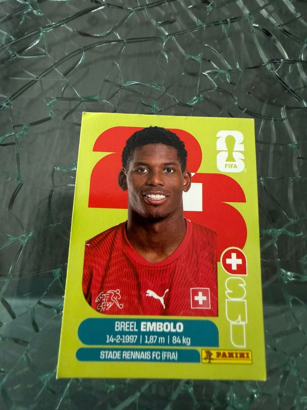 Panini Carte collezionabili: WM 2026 - Panini - Breel Embolo - SUI 17 – Usato da Pfäffikon ZH venduto da Marcodesi76