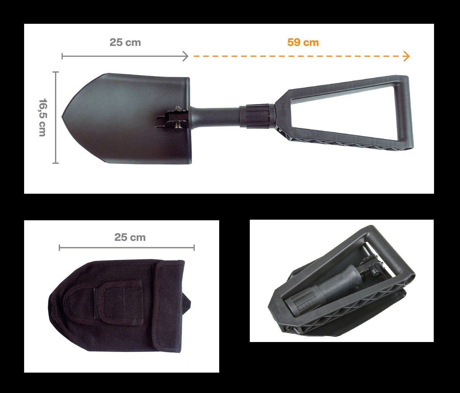 Fiskars Alle Werkzeuge: Fiskars Klappspaten D-Griff – Neu (gemäss Beschreibung) aus Sennwald von MicNi 1