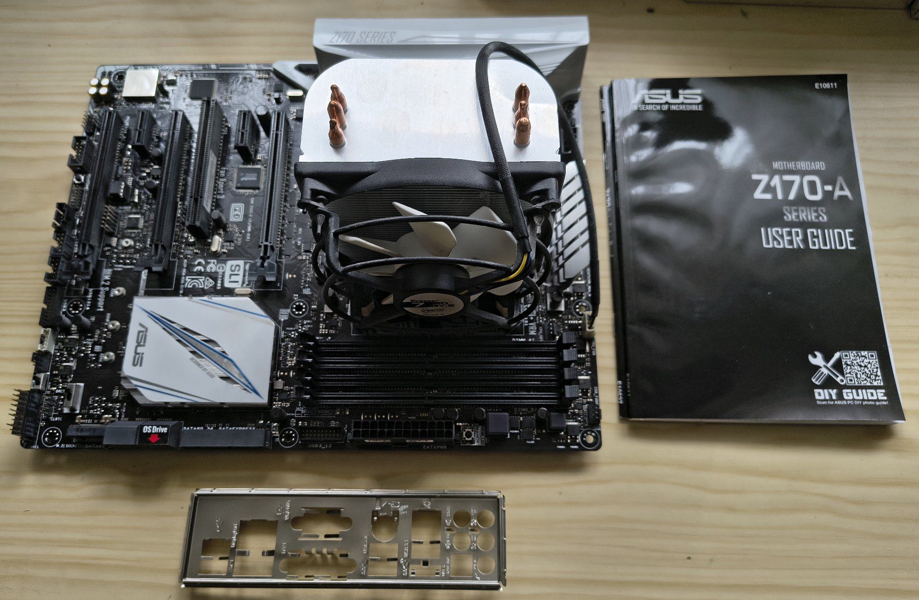 Asus Mainboards: Asus Z170-A mit Intel i7 6700K – Gebraucht aus Wangs von Sdil