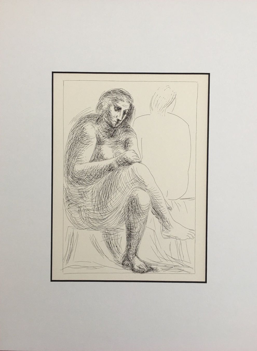 Grafica & Litografie: Pablo Picasso  "Au Bain" – Usato da Nennigkofen venduto da Sommersonnen 2