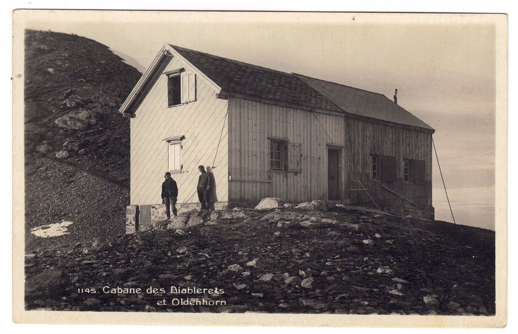 Cartoline postali: Cabane des Diablerets et Oldenhorn – Usato da La Tour-de-Peilz venduto da amjust