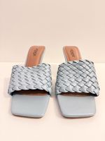 Blaue Sommer-Sandalen, geflochten, Grösse 37 - Neue!