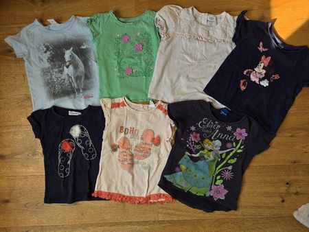 Kleiderpaket, Set, Sommer T-Shirt Set, Gr. 92, Minnie Mouse