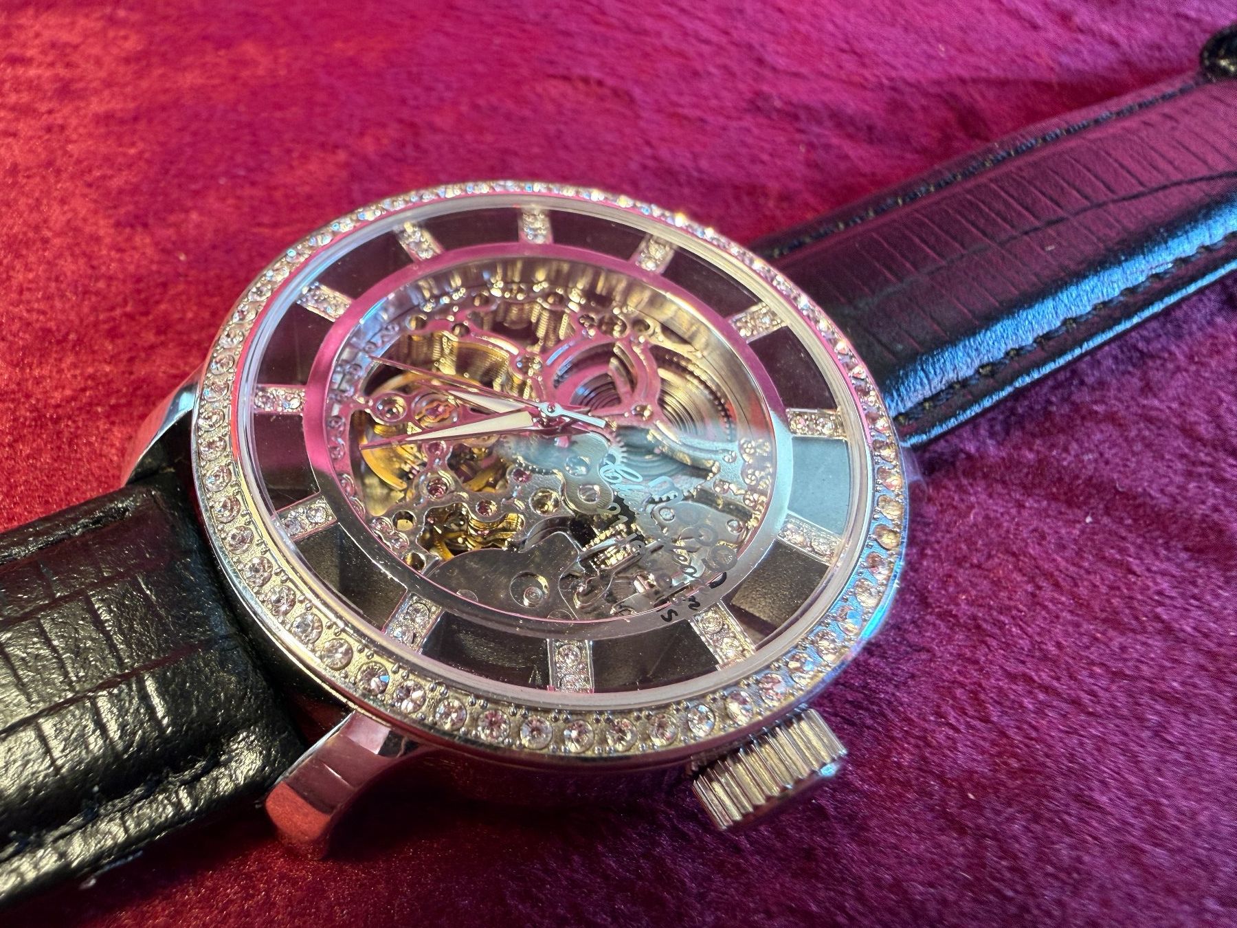 Montres: Automatik Uhr Moog Swarovski – D'occasion à Zürich par Uhr_Werk_Boutique