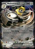Pokémon Melmetal ex 105/142 Holo Double Rare EN SV07 Stellar