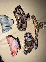 Set of 5 Hair Claw Clips various designs 
