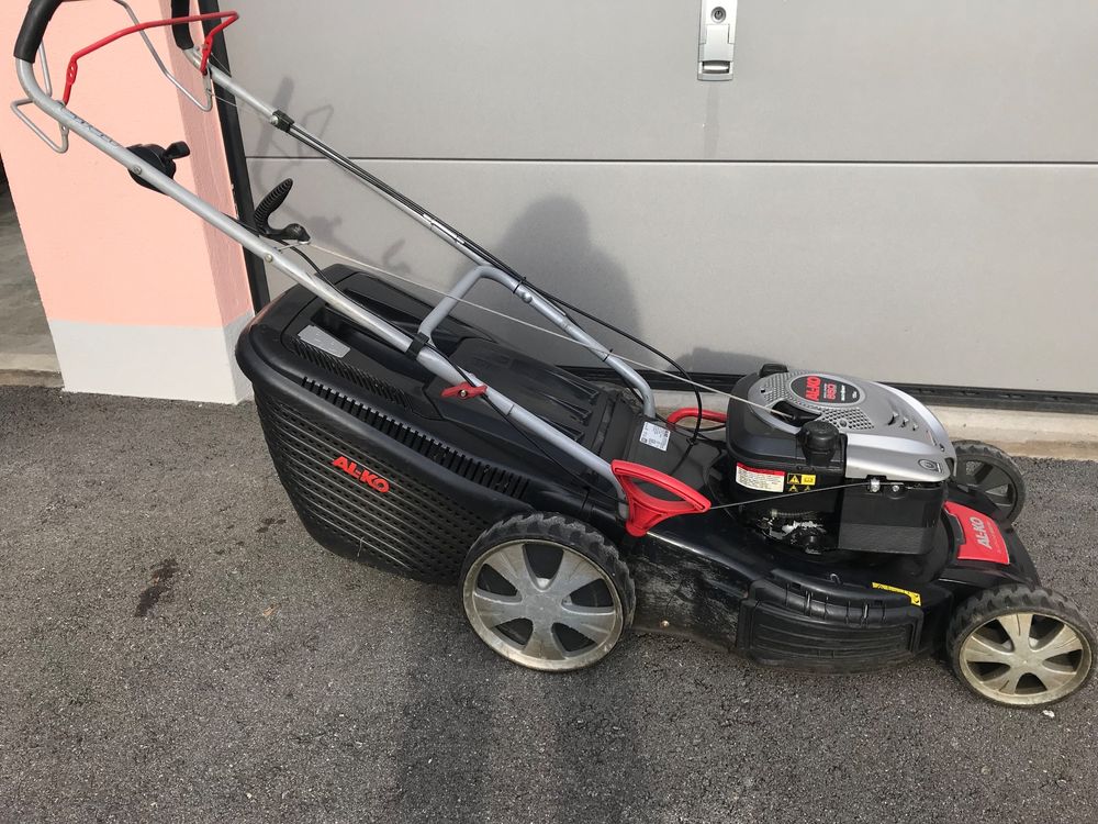 Benzinrasenmäher ALKO mit Radantrieb Kaufen auf Ricardo